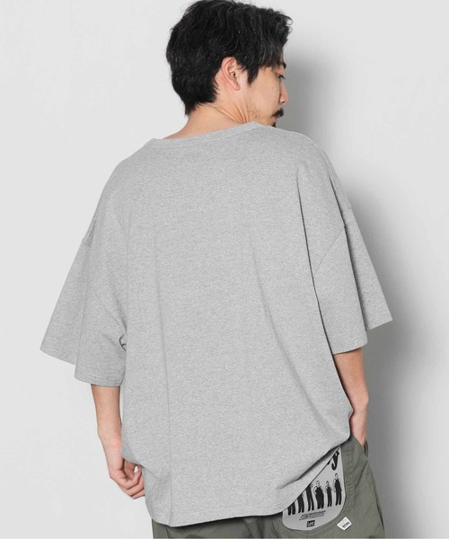 AMERICAN RAG CIE（アメリカンラグシー）の「LIFE Skateboard Tee（Tシャツ/カットソー・メンズ・オフホワイト/グレー・SMALL/MEDIUM/LARGE）」の8枚目の写真