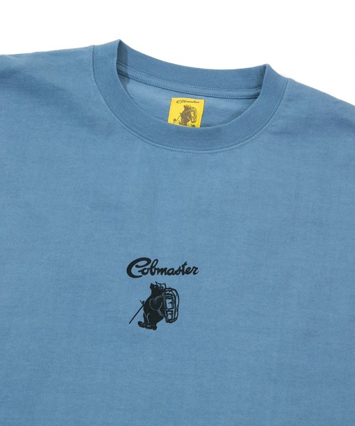 go slow caravan(ゴースローキャラバン)の「COBMASTER/コブマスター 吸汗速乾 ルーズフィットL/STEE -スリーピング-(Tシャツ/カットソー・メンズ・オリーブ/オートミール/ブルー系その他・MEDIUM/LARGE/X-LARGE)」の5枚目の写真