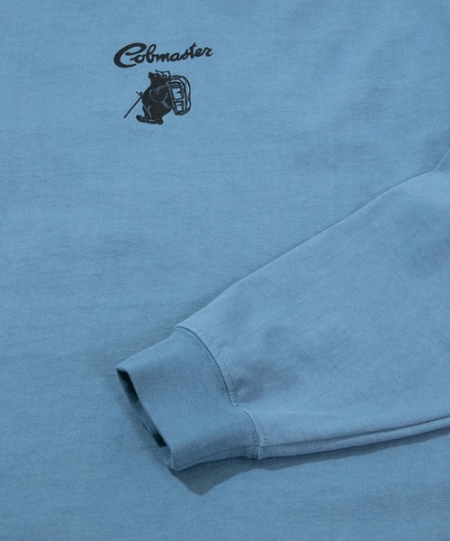 go slow caravan(ゴースローキャラバン)の「COBMASTER/コブマスター 吸汗速乾 ルーズフィットL/STEE -スリーピング-(Tシャツ/カットソー・メンズ・オリーブ/オートミール/ブルー系その他・MEDIUM/LARGE/X-LARGE)」の7枚目の写真