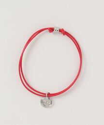 DOUBLE STEAL（ダブルスティール）の「Leather Cord Bracelet（ブレスレット・メンズ・レッド系）」