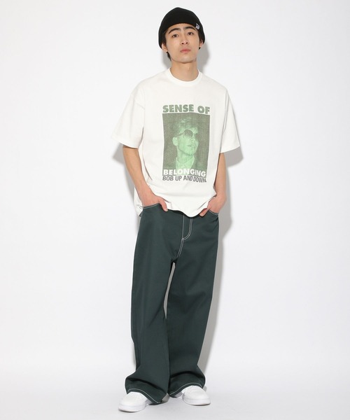 PBLIM(ページボーイリム)の「【PAGEBOYLIM】フォトグラフィックT(Tシャツ/カットソー・レディース・グレー/オフホワイト・MEDIUM/LARGE)」の8枚目の写真