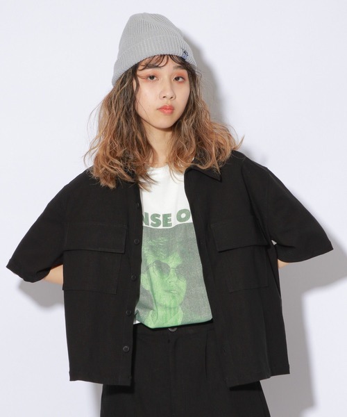 PBLIM(ページボーイリム)の「【PAGEBOYLIM】フォトグラフィックT(Tシャツ/カットソー・レディース・グレー/オフホワイト・MEDIUM/LARGE)」の10枚目の写真