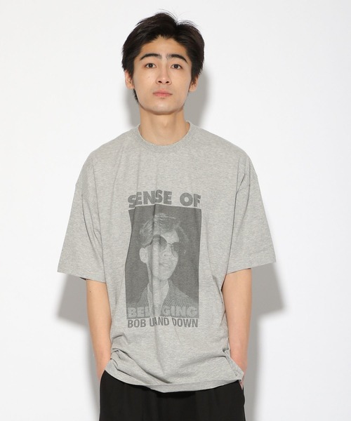 PBLIM(ページボーイリム)の「【PAGEBOYLIM】フォトグラフィックT(Tシャツ/カットソー・レディース・グレー/オフホワイト・MEDIUM/LARGE)」の11枚目の写真