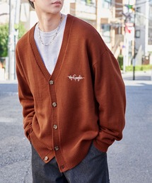 ブランド古着 メンズのカーディガン ボレロ オレンジ 橙色系 古着通販 Zozoused