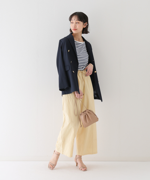 SLOBE IENA(スローブイエナ)の「【SEEALL / シーオール】 SHEER WORK パンツ(その他パンツ・レディース・ベージュ/ホワイト・38/36)」の20枚目の写真