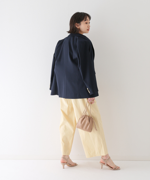 SLOBE IENA(スローブイエナ)の「【SEEALL / シーオール】 SHEER WORK パンツ(その他パンツ・レディース・ベージュ/ホワイト・38/36)」の21枚目の写真