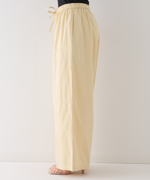 SLOBE IENA(スローブイエナ)の「【SEEALL / シーオール】 SHEER WORK パンツ(その他パンツ・レディース・ベージュ/ホワイト・38/36)」の4枚目の写真
