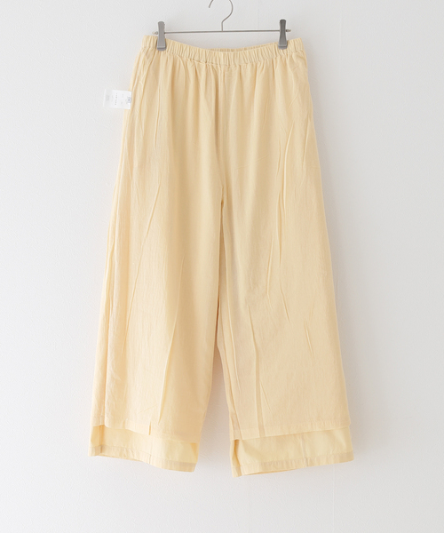 SLOBE IENA(スローブイエナ)の「【SEEALL / シーオール】 SHEER WORK パンツ(その他パンツ・レディース・ベージュ/ホワイト・38/36)」の11枚目の写真