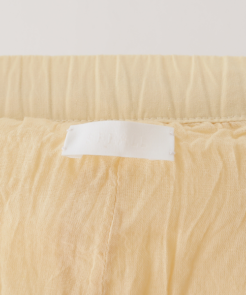 SLOBE IENA(スローブイエナ)の「【SEEALL / シーオール】 SHEER WORK パンツ(その他パンツ・レディース・ベージュ/ホワイト・38/36)」の12枚目の写真