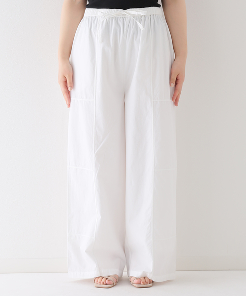 SLOBE IENA(スローブイエナ)の「【SEEALL / シーオール】 SHEER WORK パンツ(その他パンツ・レディース・ベージュ/ホワイト・38/36)」の14枚目の写真