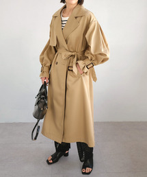 ＡＮＤＪ | 高密度ツイルボリューム袖トレンチコート(トレンチコート)