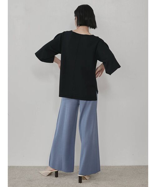COTORICA(コトリカ)の「スリットスリーブウォッシャブルニット(ニット/セーター・レディース・ブラック/ベージュ/グリーン・FREE)」の22枚目の写真