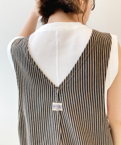 Spick & Span　ワッフルジャージーロゴプルオーバー Spick & Span（スピックアンドスパン）の「ワッフルジャージー