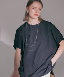 EUCLAID（エウクレイド）の「タイプライタービッグシルエットブラウス
