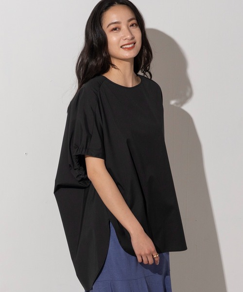EUCLAID（エウクレイド）の「タイプライタービッグシルエットブラウス