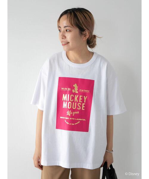 Disney（ディズニー）の「背中アキロゴカットプルオーバー3/Mickey（Tシャツ/カットソー・レディース・オフホワイト・FREE）」の3枚目の写真