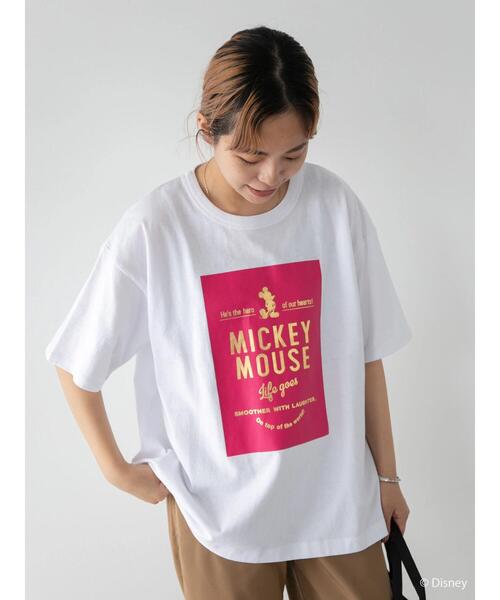 Disney（ディズニー）の「背中アキロゴカットプルオーバー3/Mickey（Tシャツ/カットソー・レディース・オフホワイト・FREE）」の4枚目の写真