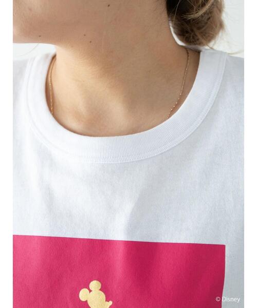 Disney（ディズニー）の「背中アキロゴカットプルオーバー3/Mickey（Tシャツ/カットソー・レディース・オフホワイト・FREE）」の7枚目の写真