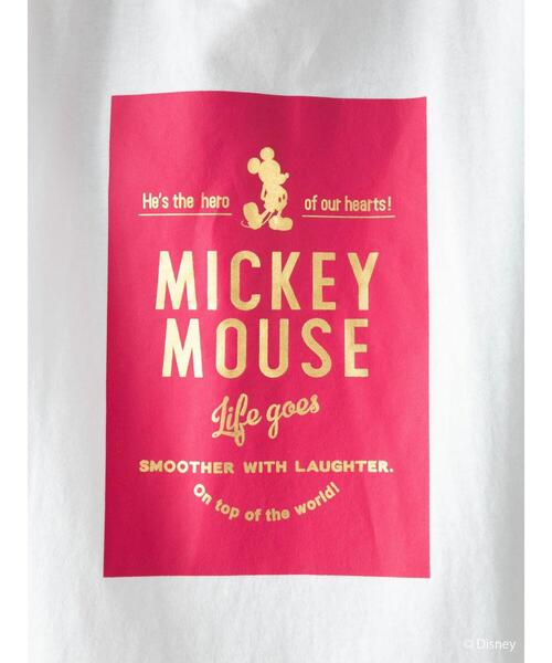 Disney（ディズニー）の「背中アキロゴカットプルオーバー3/Mickey（Tシャツ/カットソー・レディース・オフホワイト・FREE）」の8枚目の写真