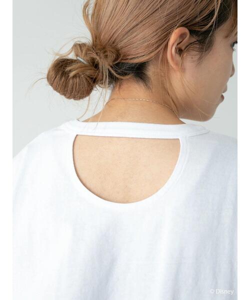 Disney（ディズニー）の「背中アキロゴカットプルオーバー3/Mickey（Tシャツ/カットソー・レディース・オフホワイト・FREE）」の12枚目の写真