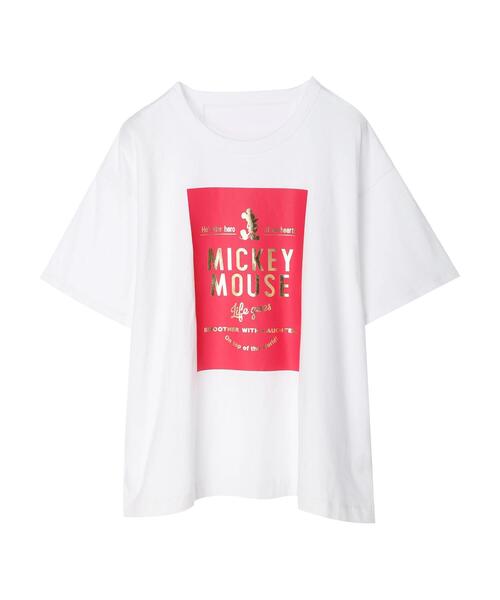 Disney（ディズニー）の「背中アキロゴカットプルオーバー3/Mickey（Tシャツ/カットソー・レディース・オフホワイト・FREE）」の21枚目の写真