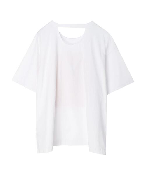 Disney（ディズニー）の「背中アキロゴカットプルオーバー3/Mickey（Tシャツ/カットソー・レディース・オフホワイト・FREE）」の22枚目の写真