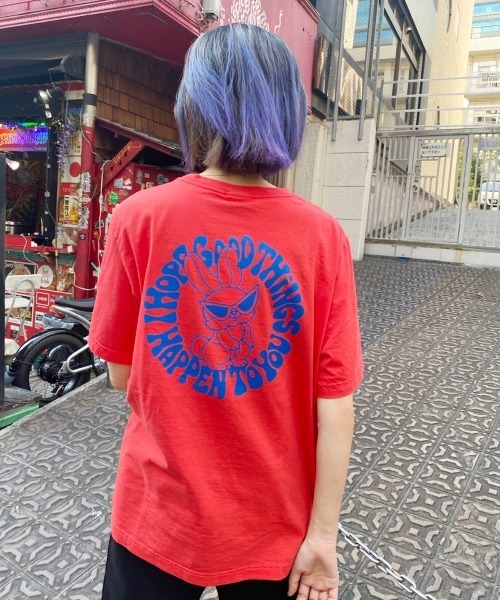 Candy Stripper(キャンディストリッパー)の「COOL BUNNY Tシャツ(Tシャツ/カットソー・レディース・レッド/グリーン/オフホワイト/ブラック・2/4/3)」の1枚目の写真
