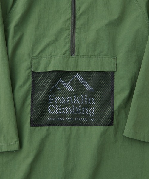 Franklin Climbing（フランクリンクライミング）の「【GO OUT 7月号掲載】【Franklin Climbing】リバーポンチョ（レインコート/ポンチョ・メンズ・ブラック/オリーブ・M/XL/L）」の14枚目の写真