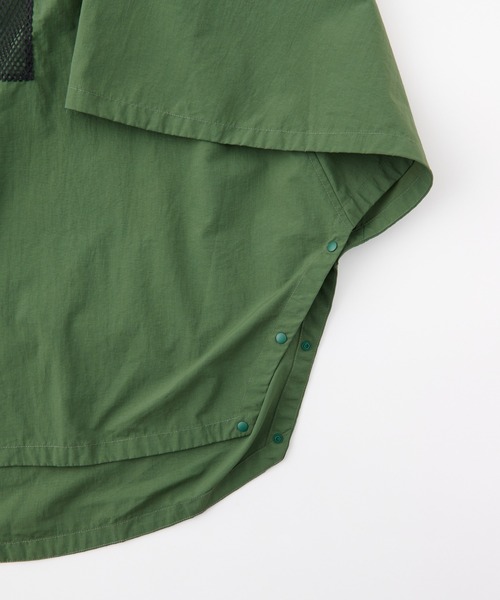 Franklin Climbing（フランクリンクライミング）の「【GO OUT 7月号掲載】【Franklin Climbing】リバーポンチョ（レインコート/ポンチョ・メンズ・ブラック/オリーブ・M/XL/L）」の15枚目の写真