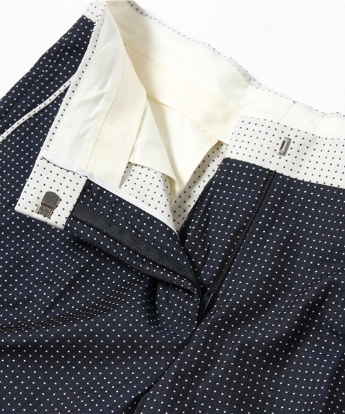 EDIT. FOR LULU（エディットフォールル）の「◆EQUIPAGE ドットジャガードテーパードパンツ（その他パンツ・レディース・ネイビー・SMALL/MEDIUM/X-SMALL）」の9枚目の写真