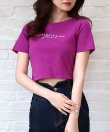 ROYAL PARTY | 刺繍Tシャツ(Tシャツ/カットソー)