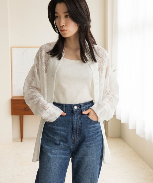【専用】3点 LOWRYS FARM（ローリーズファーム）の「チドリレースシャツ