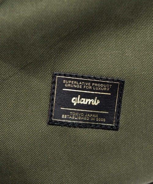glamb(グラム)の「Military Drawstring Bag / ミリタリードローストリングバッグ(ショルダーバッグ・メンズ・カーキ・FREE)」の6枚目の写真