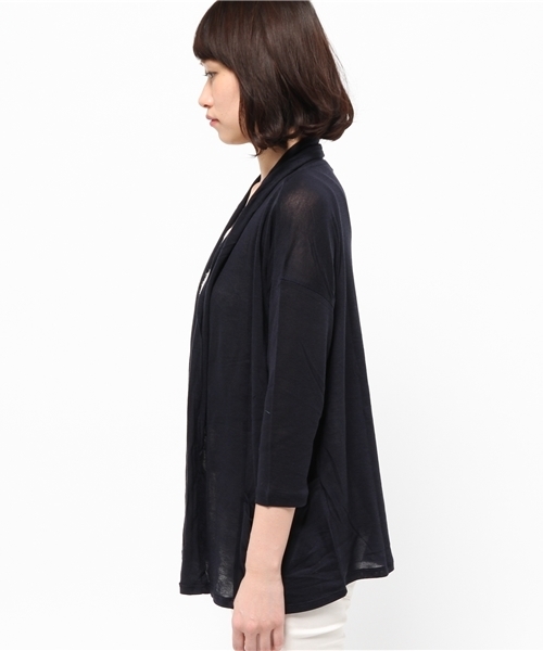 OUTLET（アウトレット）の「【Discoat Petit】テンセルトッパーカーディガン（Tシャツ/カットソー・レディース・グレー/グリーン/ネイビー・FREE）」の5枚目の写真