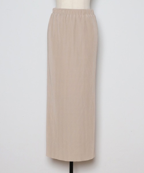 Bonjour Sagan（ボンジュールサガン）の「プリーツタイトスカート（スカート・レディース・ブラック/ライトベージュ/カーキ系/ダークグリーン/マスタード/テラコッタ・FREE）」の17枚目の写真