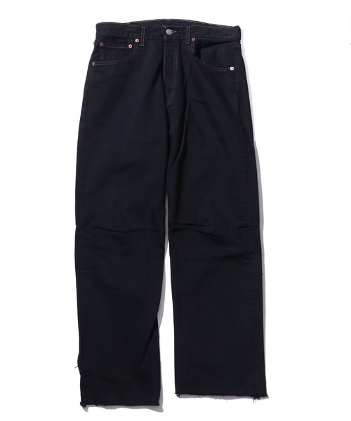 THRIFTY LOOK(スリフティールック)の「THRIFTY LOOK/スリフティルック LEVIS ”REMAKE”PANTS リメイクデニムパンツ(デニムパンツ・メンズ・ブラック系その他3/グレー系その他2/ネイビー系1/ブラック系その他2/グレー系その他/ブルー系その他2/ブルー系その他/ネイビー系/グレー系その他3/ブラック系その他・FREE)」の3枚目の写真