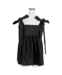 KOBE LETTUCE | ショルダーリボンリネントップス(シャツ/ブラウス)