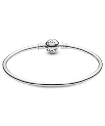 PANDORA（パンドラ）の「ツートーン ハート チャーム ＆ バングル