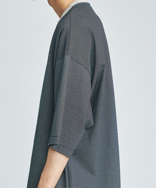 marka(マーカ)の「BORDER TEE(Tシャツ/カットソー・メンズ・ネイビー/グリーン・1/2)」の17枚目の写真