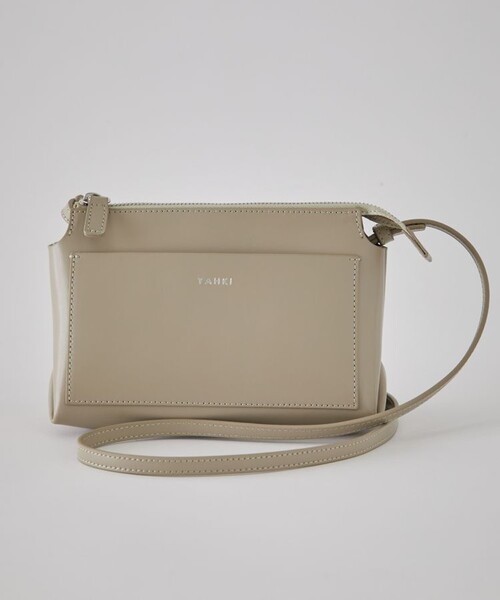 YAHKI（ヤーキ）の「【YAHKI】YH-489/ショルダーバッグ（ショルダーバッグ・レディース・ブラック/ベージュ/パープル/ダークブラウン・FREE）」の14枚目の写真