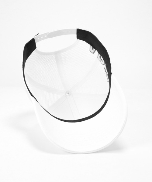 adidas（アディダス）の「アディダス メッシュキャップ サイドロゴ（キャップ・メンズ・ブラック×ブラック/ホワイト/ブラック×ホワイト・FREE）」の12枚目の写真