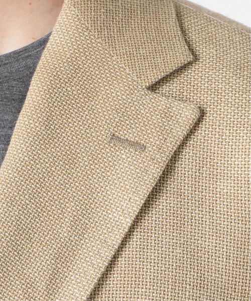 RING JACKET ÉDIFICE ベージュ テーラードジャケット セール】【RING JACKET】別注 Lanificio di Pray ジャケット