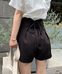 one after another NICE CLAUP | 【セットアップあり】バックレースアップハイウェストショートパンツ(その他パンツ)
