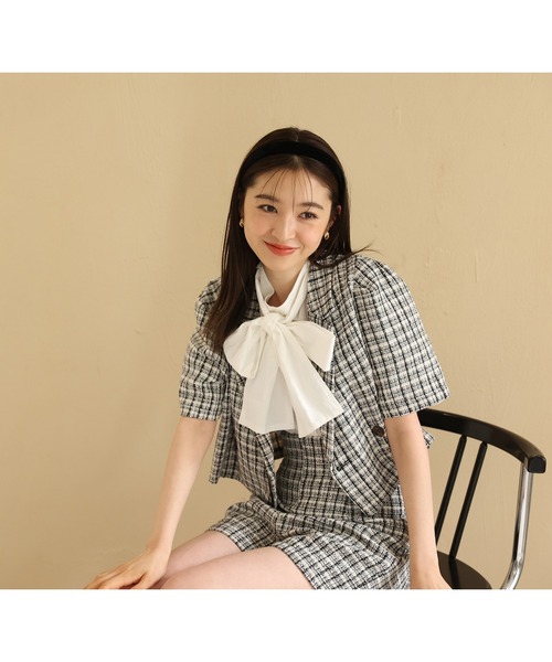 one after another NICE CLAUP（ワンアフターアナザーナイスクラップ）の「【セットアップあり】バックレースアップハイウェストショートパンツ（その他パンツ・レディース・ブラック/ブラック系その他/ブラック系・FREE）」の17枚目の写真