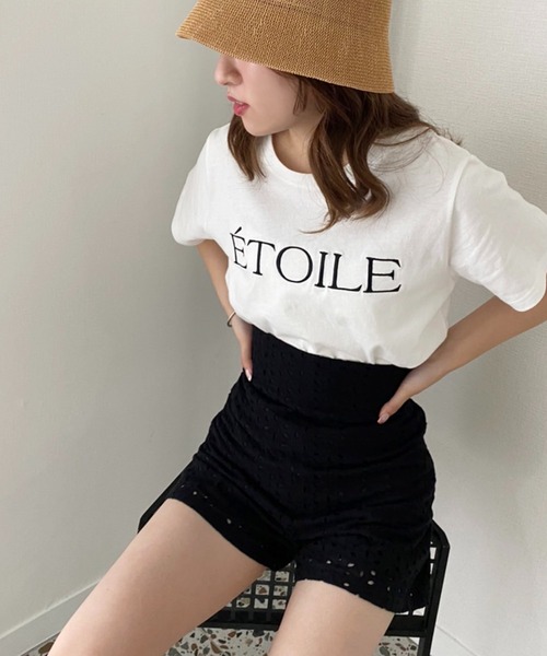 one after another NICE CLAUP（ワンアフターアナザーナイスクラップ）の「【セットアップあり】バックレースアップハイウェストショートパンツ（その他パンツ・レディース・ブラック/ブラック系その他/ブラック系・FREE）」の4枚目の写真