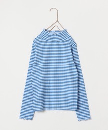 LOWRYS FARM | ギンガムチェックインナーＬＳ　157556(Tシャツ/カットソー)