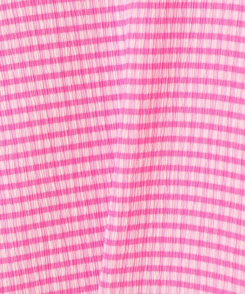 LOWRYS FARM（ローリーズファーム）の「ギンガムチェックインナーＬＳ　157556（Tシャツ/カットソー・キッズ・ブラック/ピンク/ブルー・110cm/120cm/130cm/140cm/150cm）」の7枚目の写真