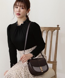 PROPORTION BODY DRESSING | ＜Ｅ＞ハイネックふくれジャガードトップス / 1212267800(Tシャツ/カットソー)