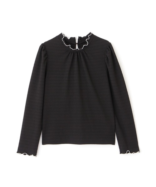 PROPORTION BODY DRESSING（プロポーションボディドレッシング）の「＜Ｅ＞ハイネックふくれジャガードトップス / 1212267800（Tシャツ/カットソー・レディース・ブラック/ホワイト系その他・SMALL/MEDIUM）」の10枚目の写真