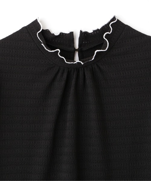 PROPORTION BODY DRESSING（プロポーションボディドレッシング）の「＜Ｅ＞ハイネックふくれジャガードトップス / 1212267800（Tシャツ/カットソー・レディース・ブラック/ホワイト系その他・SMALL/MEDIUM）」の12枚目の写真